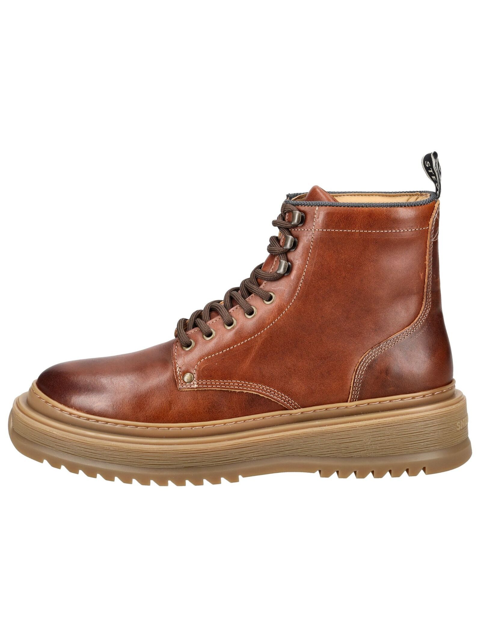 Sneaky Steve Stiefelette Leder Schnürstiefelette günstig online kaufen