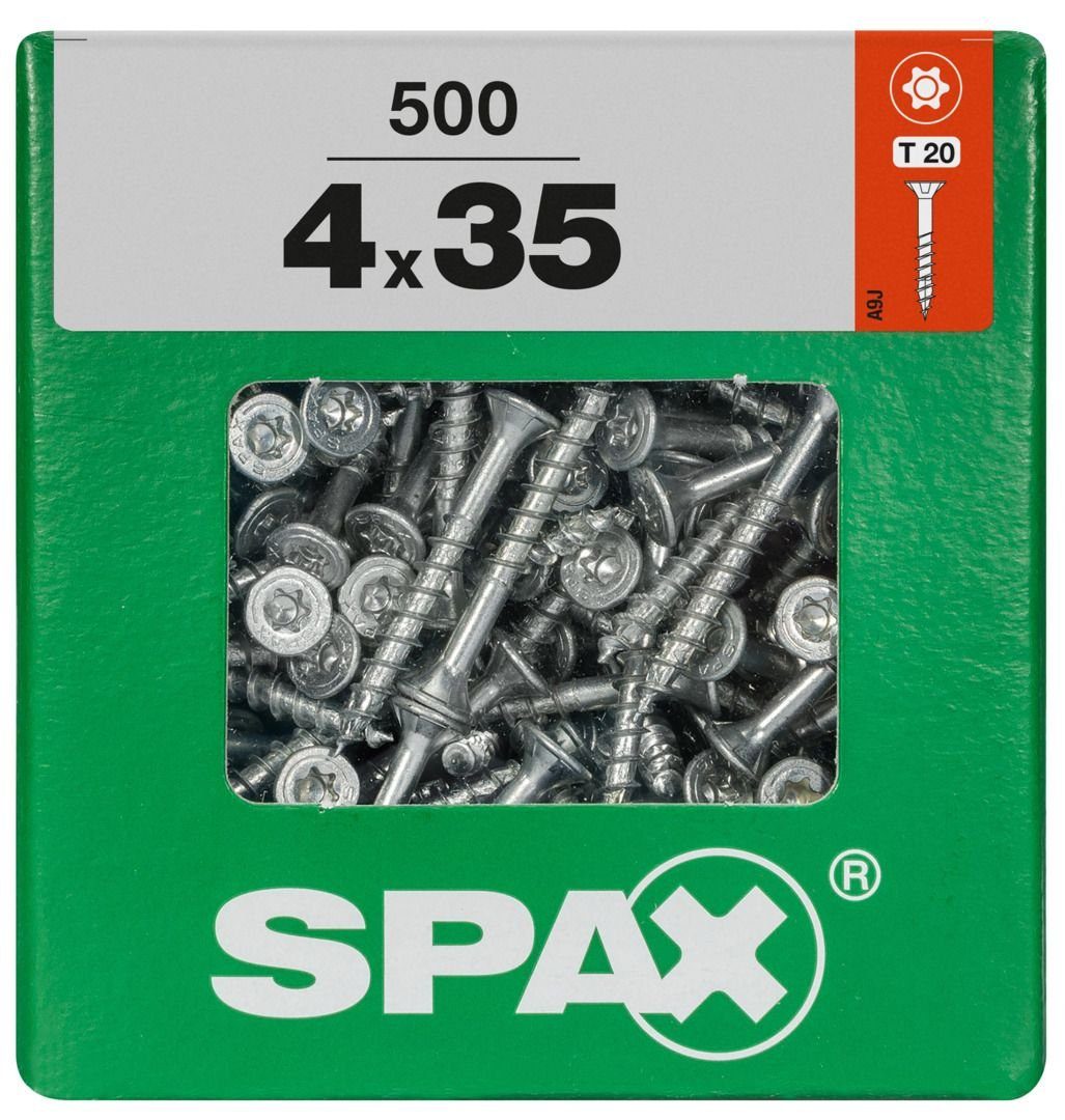 SPAX Holzbauschraube Spax 500 TX - 35 x 20 Universalschrauben 4.0 mm