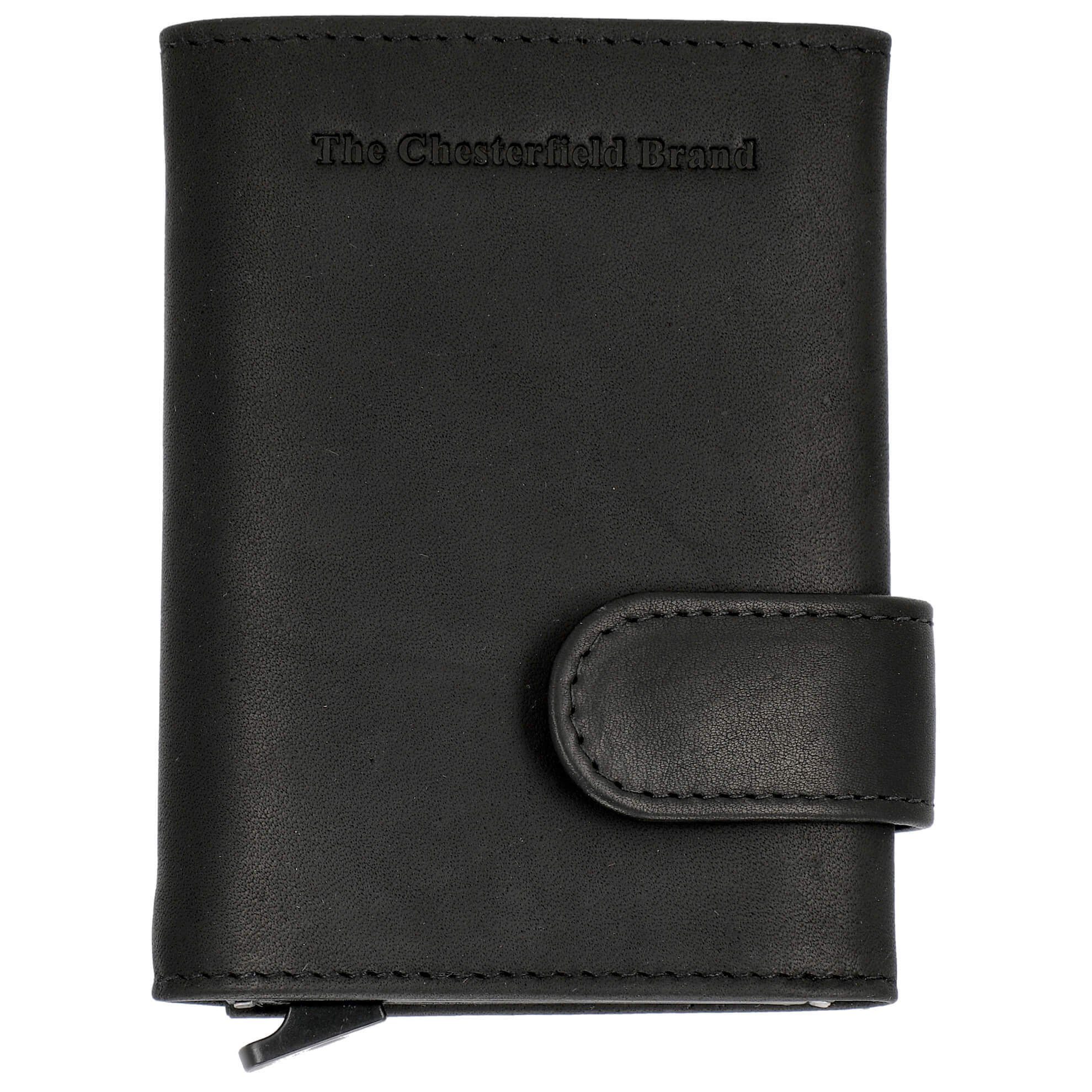 The Chesterfield Brand Geldbörse Frankfurt - Kreditkartenetui 8cc 10 cm RFID (1-tlg) black