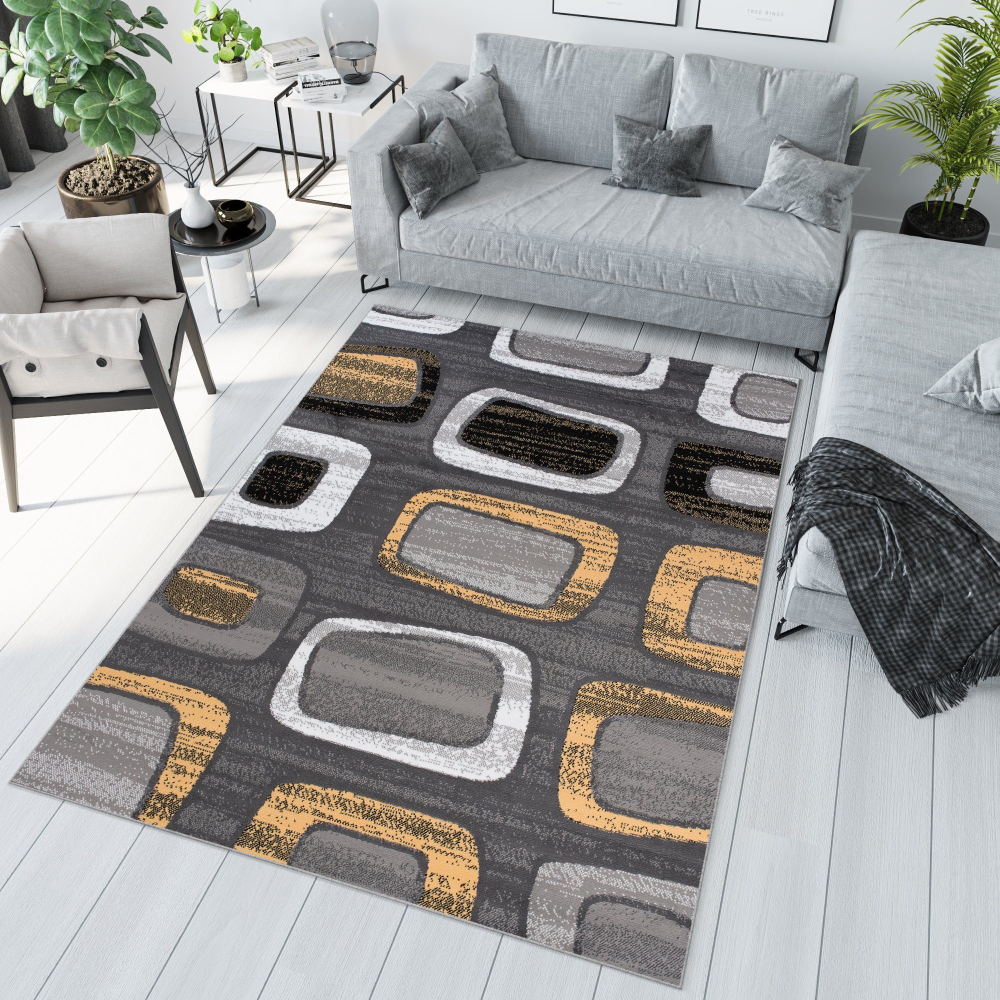 Tapiso Teppich MAYA, rechteckig, Höhe: 8 günstig online kaufen