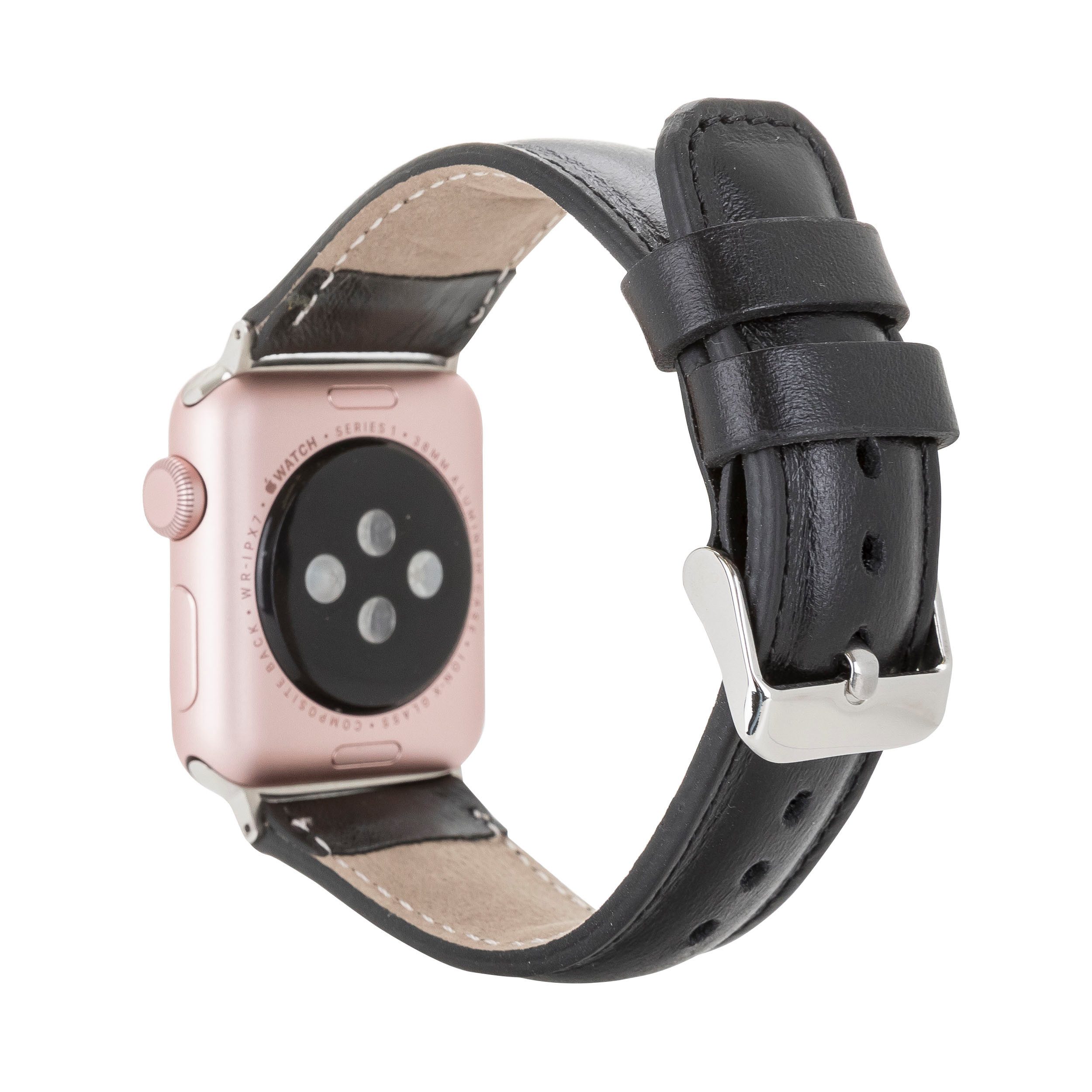 Renna Leather Uhrenarmband Fitbit Charge 5 6 Leder Smart Uhrenarmband