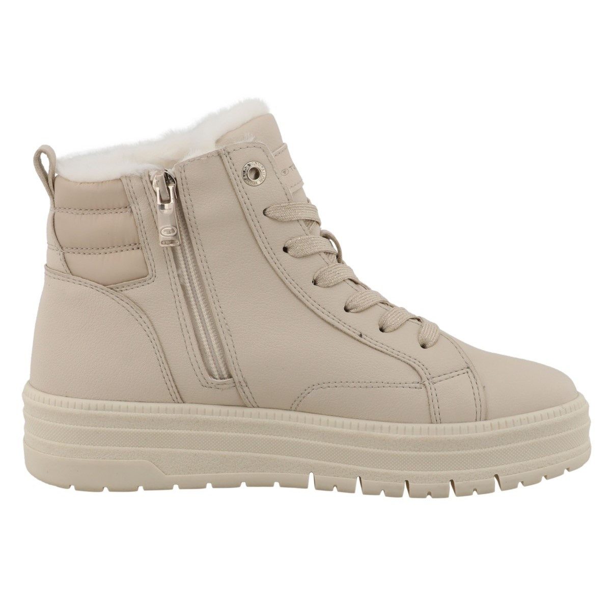 TOM TAILOR Tom Tailor Damen Plateau High-Top Sneaker Stiefel
