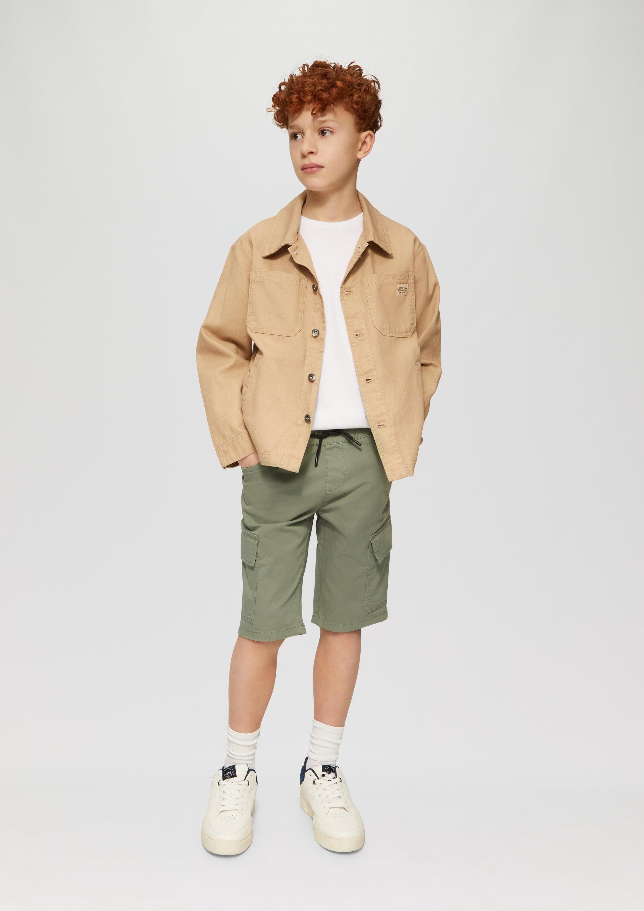 s.Oliver Shorts Hose PETE Berumuda Pete / Regular Fit / Mid Rise / Straight Leg / Cargo-Taschen