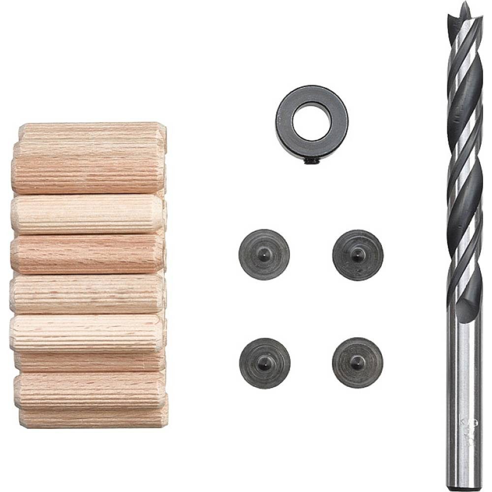 kwb Bohrer- und Bit-Set Dübelprofi Bohrlehrenset, Dübelhilfe/Dübellehre ...
