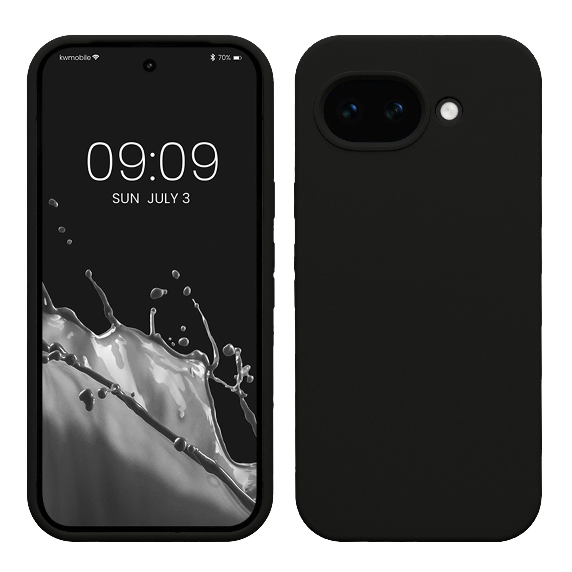 kwmobile Smartphone-Hülle Handyhülle für Google Pixel 10a Hülle, Weiches Handy Silikon Case - Schutzhülle Cover