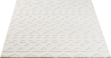 Teppich Everest moderner Kurzflor Teppich mit Hoch-Tief-Effekt, Wohnzimmer, the carpet, Rechteck, Höhe: 14 mm, 3D Effekt, hohe Flordichte und angenehm weich, exklusives Design