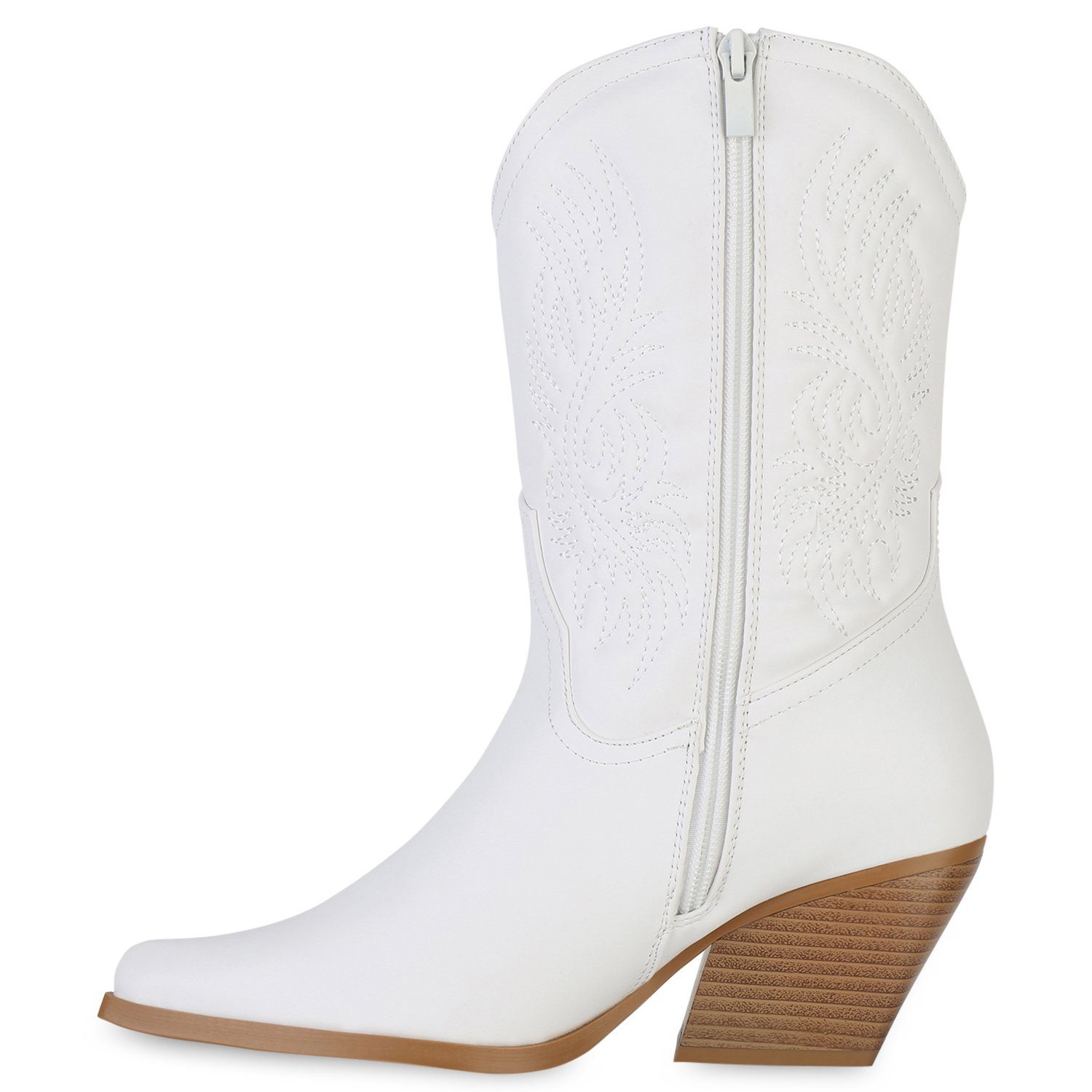Weiss Boots 840253 VAN HILL Cowboy Schuhe