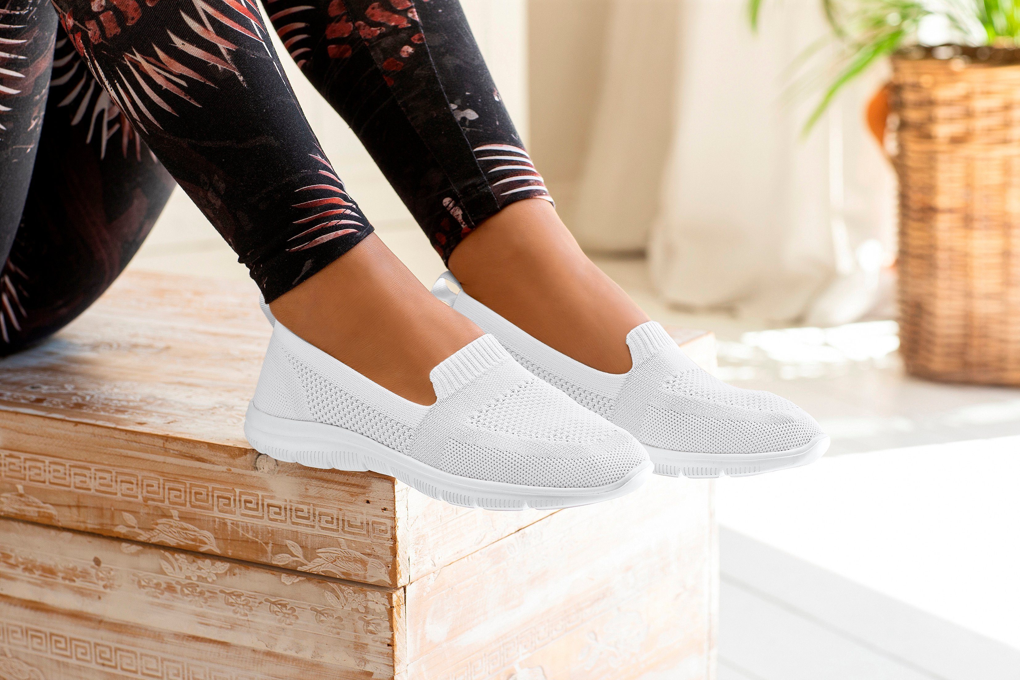 LASCANA Slipper Sneaker, Halbschuh, ultraleicht zum günstig online kaufen