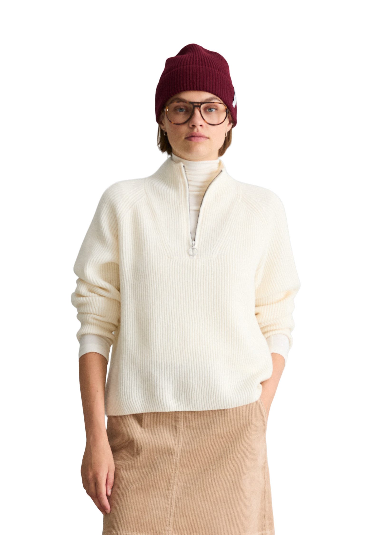 Marc O'Polo DENIM Strickpullover mit weicher Haptik