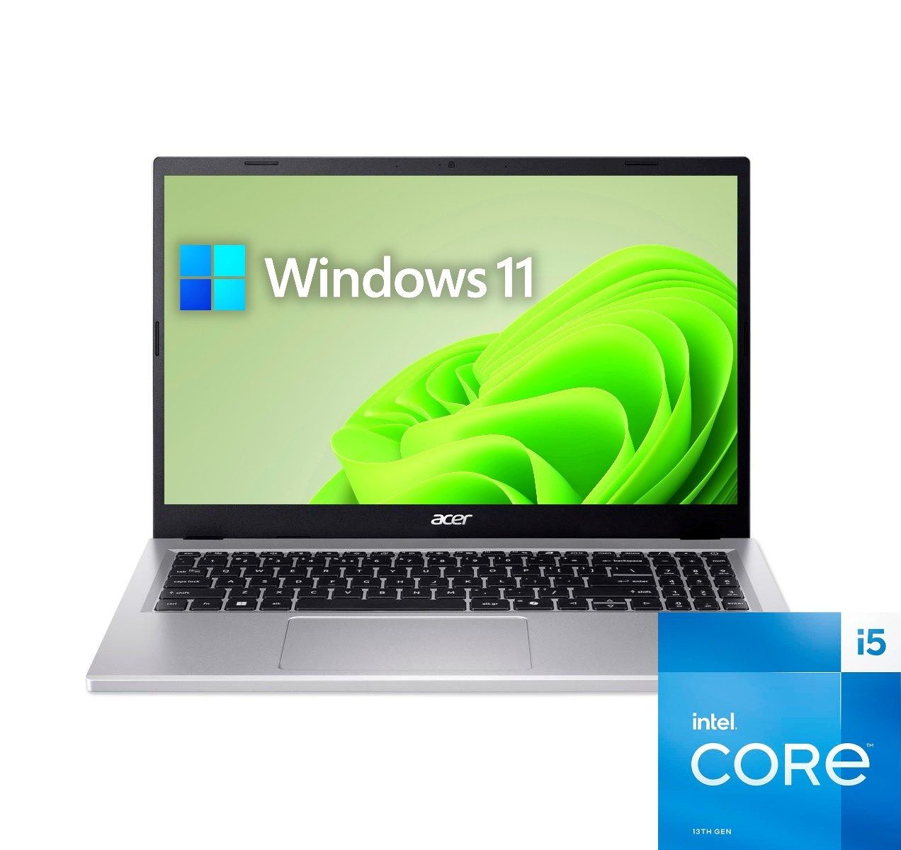 Acer Aspire Go 15 Business-Notebook (39,6 cm/15.6 Zoll, Intel Core i5 1334U, Intel Iris Xe Grafik, 500 GB SSD)