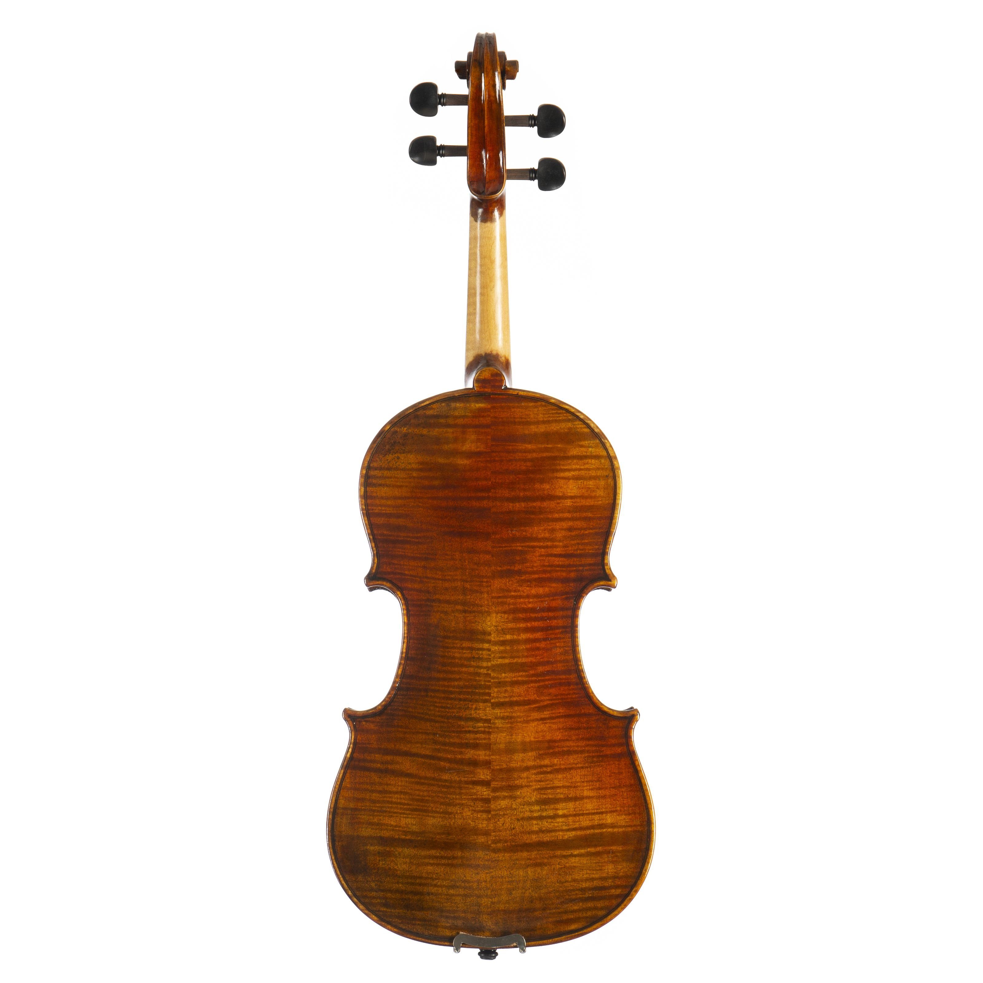 FAME Violine, Handmade Series Violine Maestro 4/4 Vollmassiver Riegelahorn Korpus Fichtendecke Ebenholz-Griffbrett Inklusive Etui Brasilholz-Bogen, Violinen / Geigen, Akustische Violinen, Handmade Series Violine, Maestro 4/4, Vollmassiver Riegelahorn