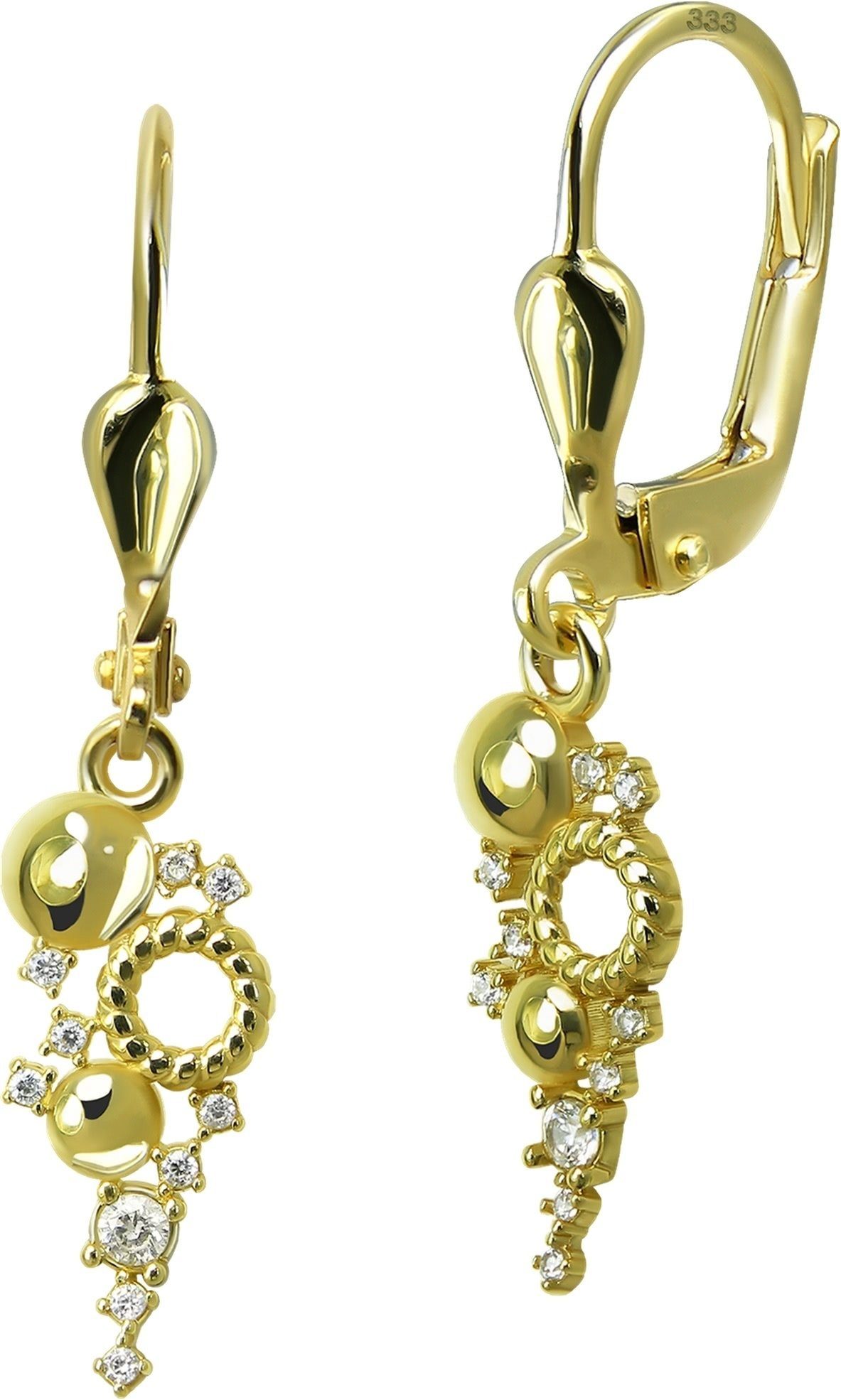 GoldDream Paar Ohrhänger GoldDream Ohrhänger Circle günstig online kaufen