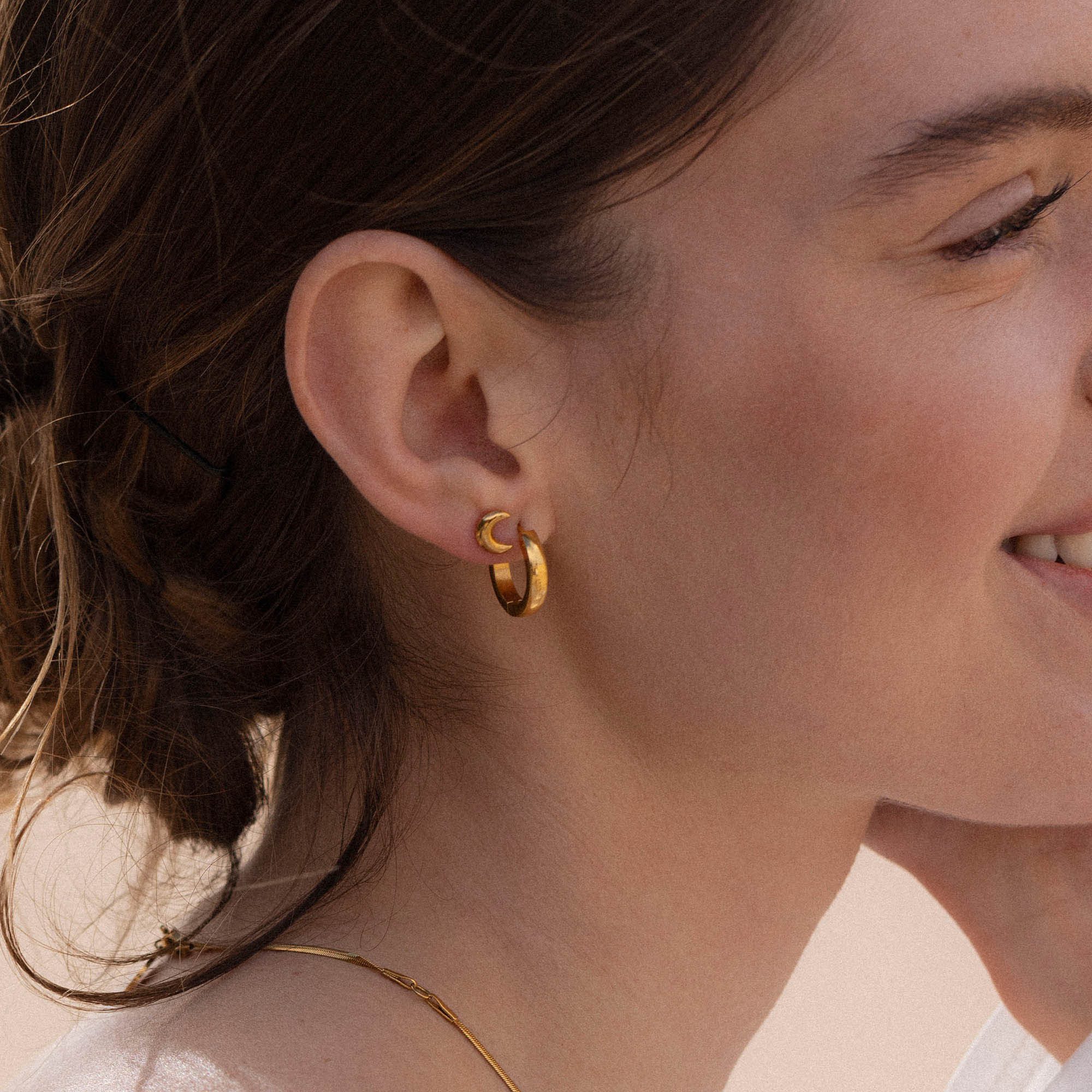 Purelei Single-Ohrstecker Schmuck Geschenk Piercing Moon, günstig online kaufen