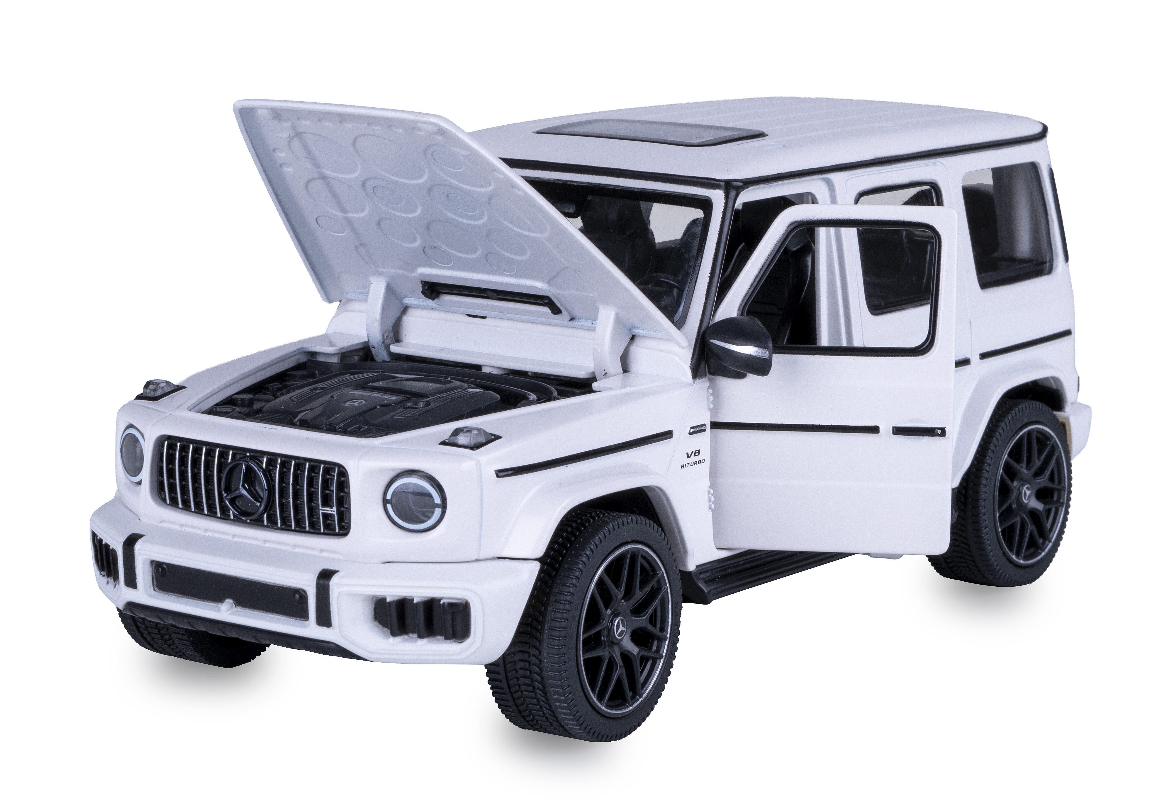 Jamara Spielzeug-Auto Mercedes-AMG G 63 Diecast weiß