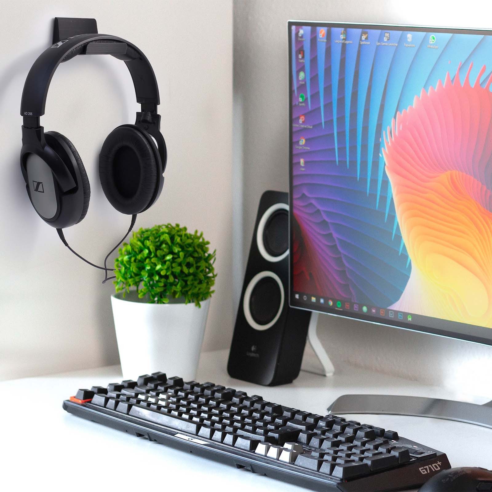 Mobilefox Controller-Halterung Controller Wandhalterung Kopfhörer Halter für XBox PS3 PS4 Nintendo