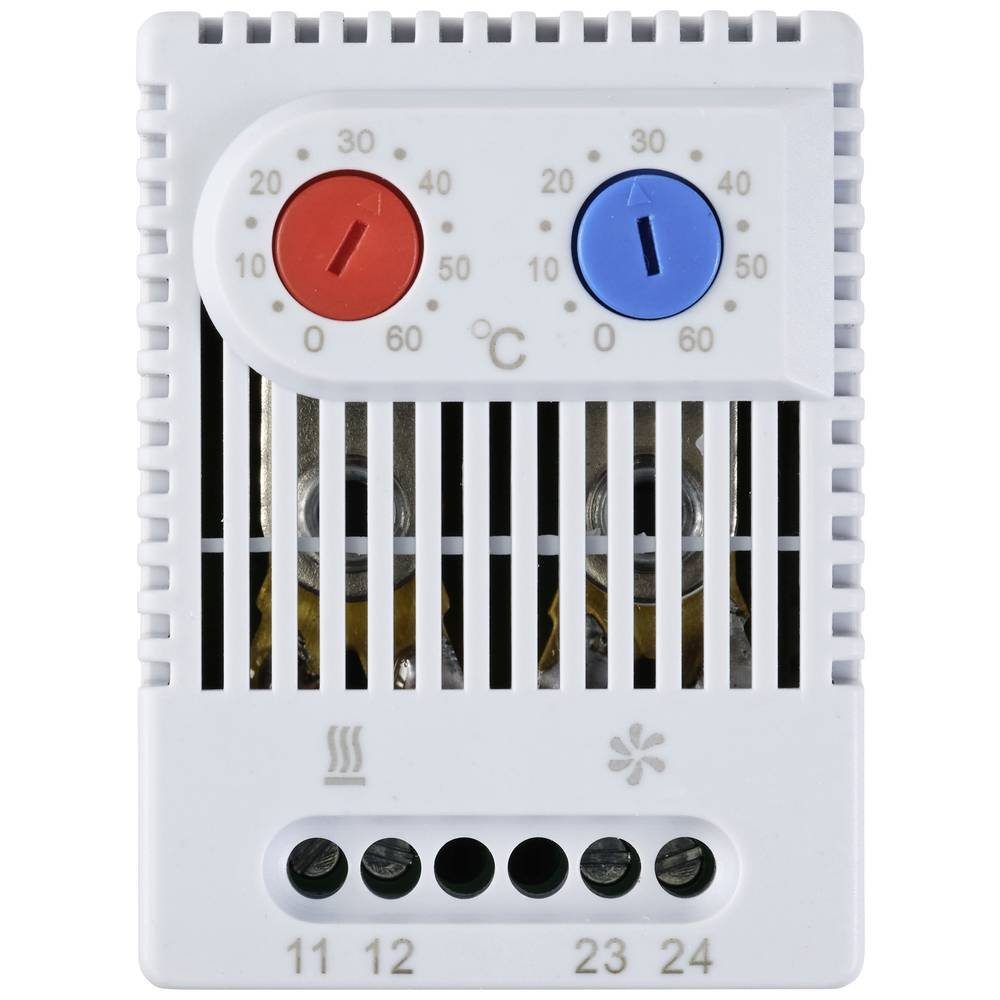 TRU 1NO COMPONENTS Schaltschrank-Thermostat 1NC Heizkörperthermostat
