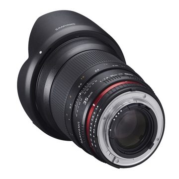 Samyang MF 35mm F1,4 Nikon F AE Weitwinkelobjektiv