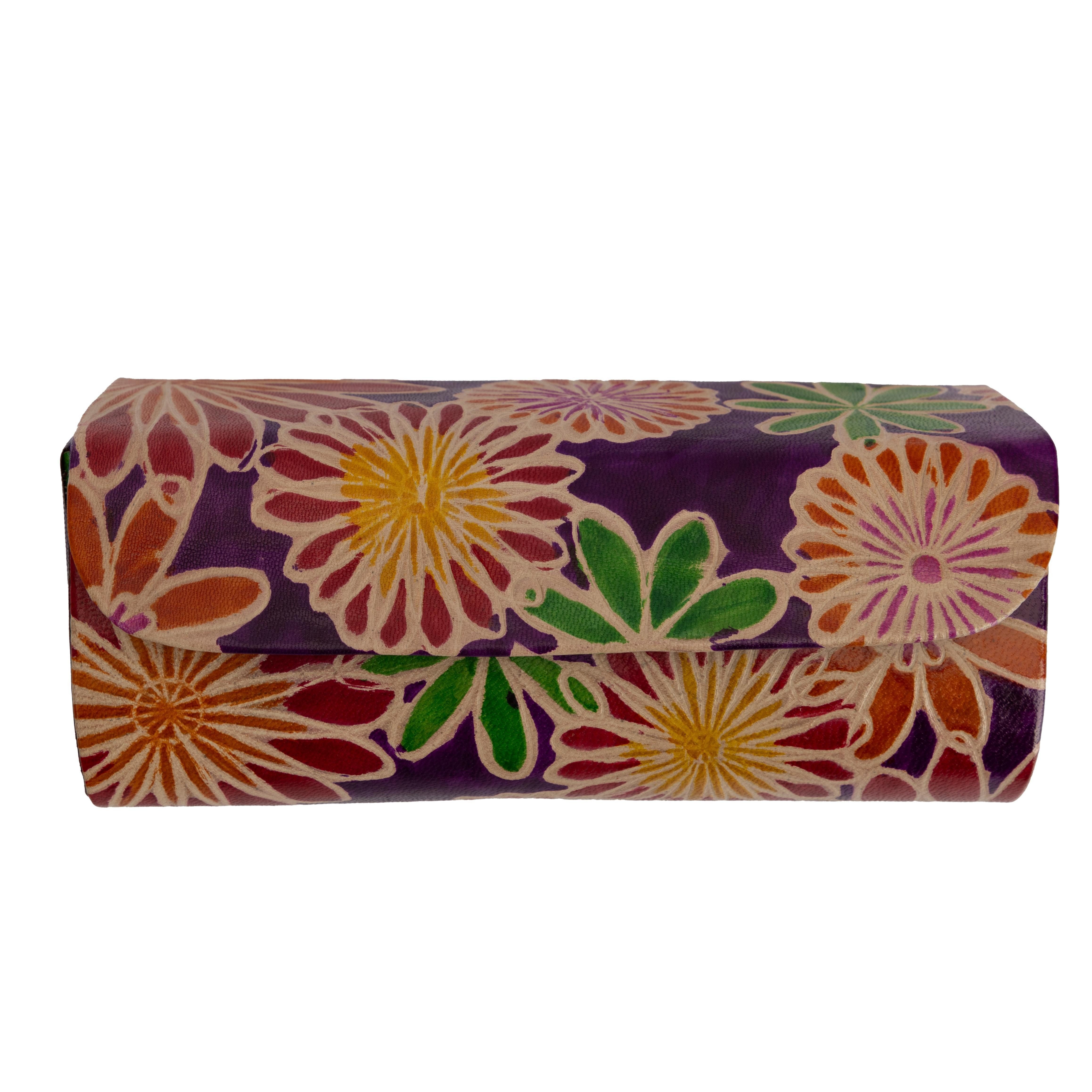 Brillenetui Brillenetui "Blumen", Handmade