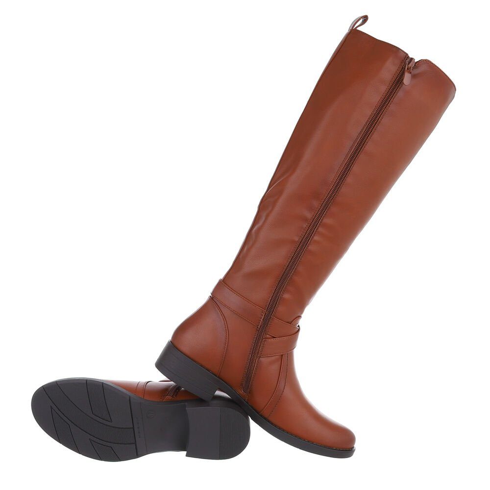 Ital-Design Damen Freizeit Stiefel (85081059) Blockabsatz günstig online kaufen