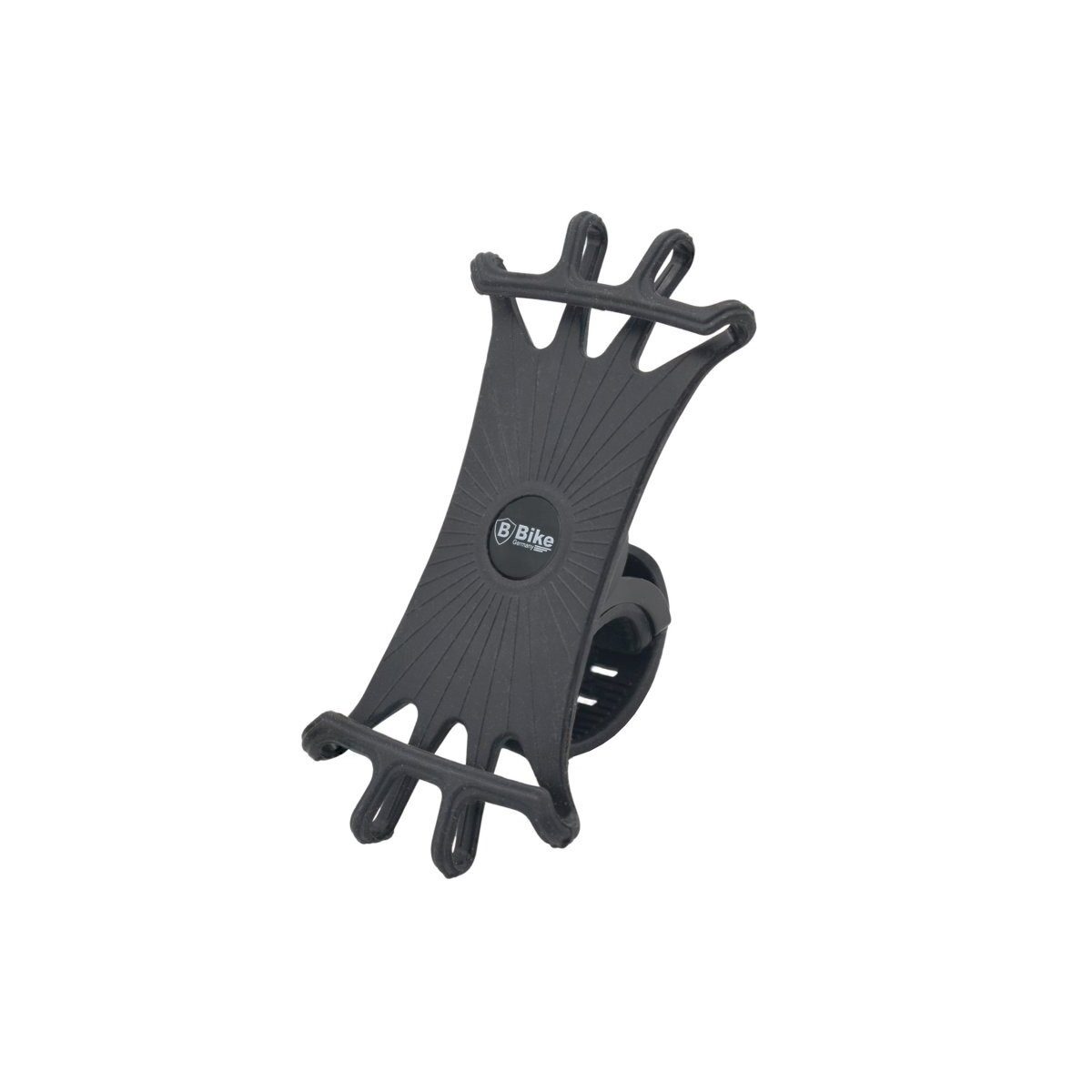 B-Bike Fahrradhalter 36359 (1-tlg), Universelle Smartphone-Halterung mit sicherem Halt am Lenker