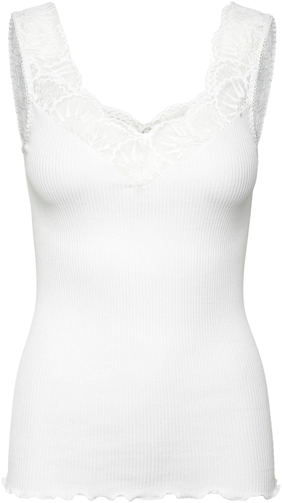 rosemunde Tanktop wunderschöner, elastischer Vintage-Spitzenbesatz günstig online kaufen