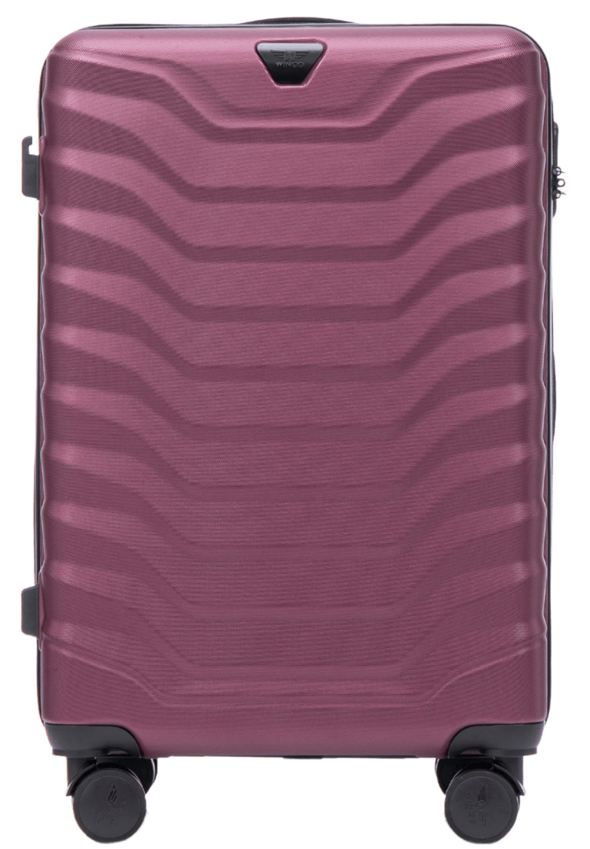 WINGS Trolley PEAFOWL MEDIUM, 4 Rollen, Flugreise, Reisezubehör, Koffer mittel, Bordgepäcklösung, Organisation