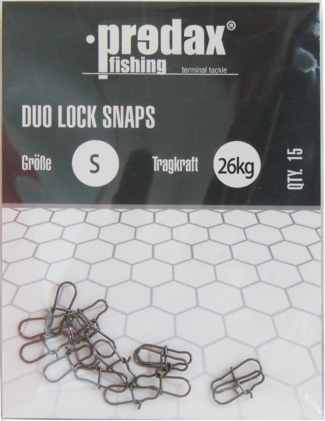 Schnurverbinder Predax Duo Lock Snap - 15 Snaps