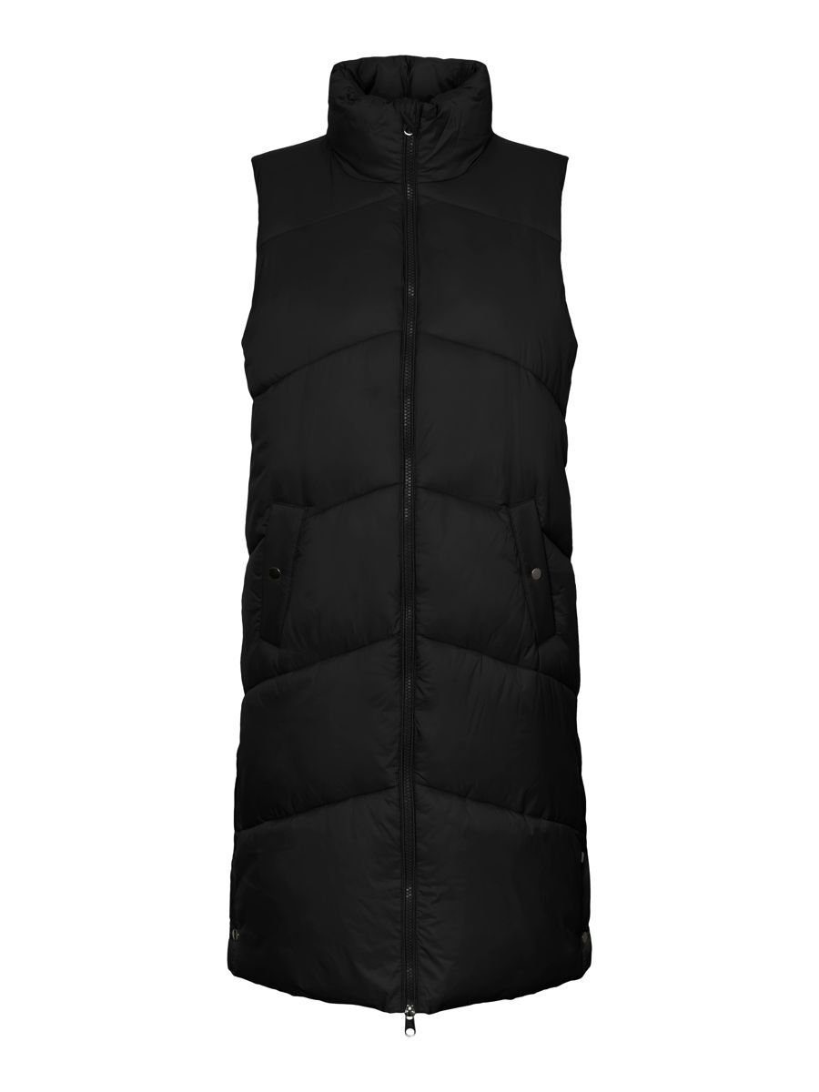 VMUPPSALA Curve Moda Vero 3-4 CURVE WAISTCOAT Black Steppweste NOOS