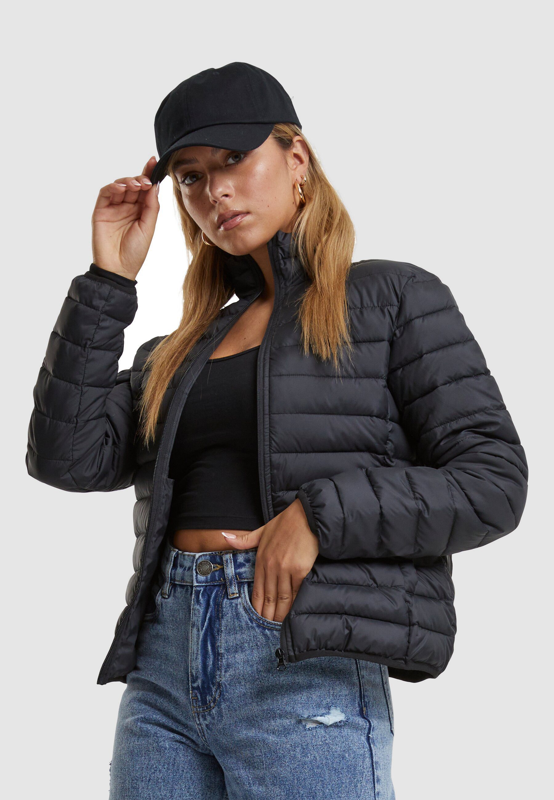 URBAN CLASSICS Langmantel Urban Classics Ladies Ultra Light Puffer Jacket – Bild 3 von 5
