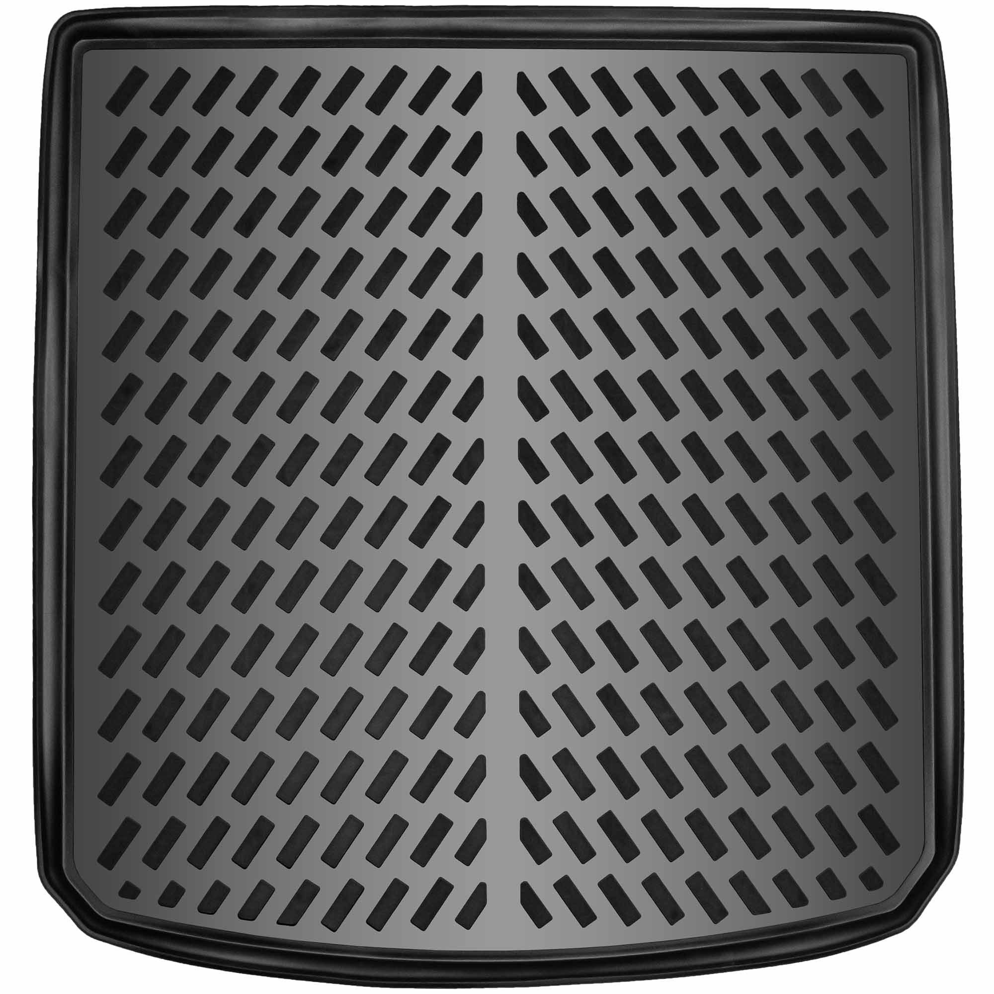 ELMASLINE Kofferraumwanne für VW GOLF 8 2019-2025 [VIII] - aus Gummi - Geruchlos, für VW Golf - Extra hoher Rand für mehr Schutz