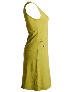 Vishes Sommerkleid Armloses Kleid aus Biobaumwolle seitliche Taschen
