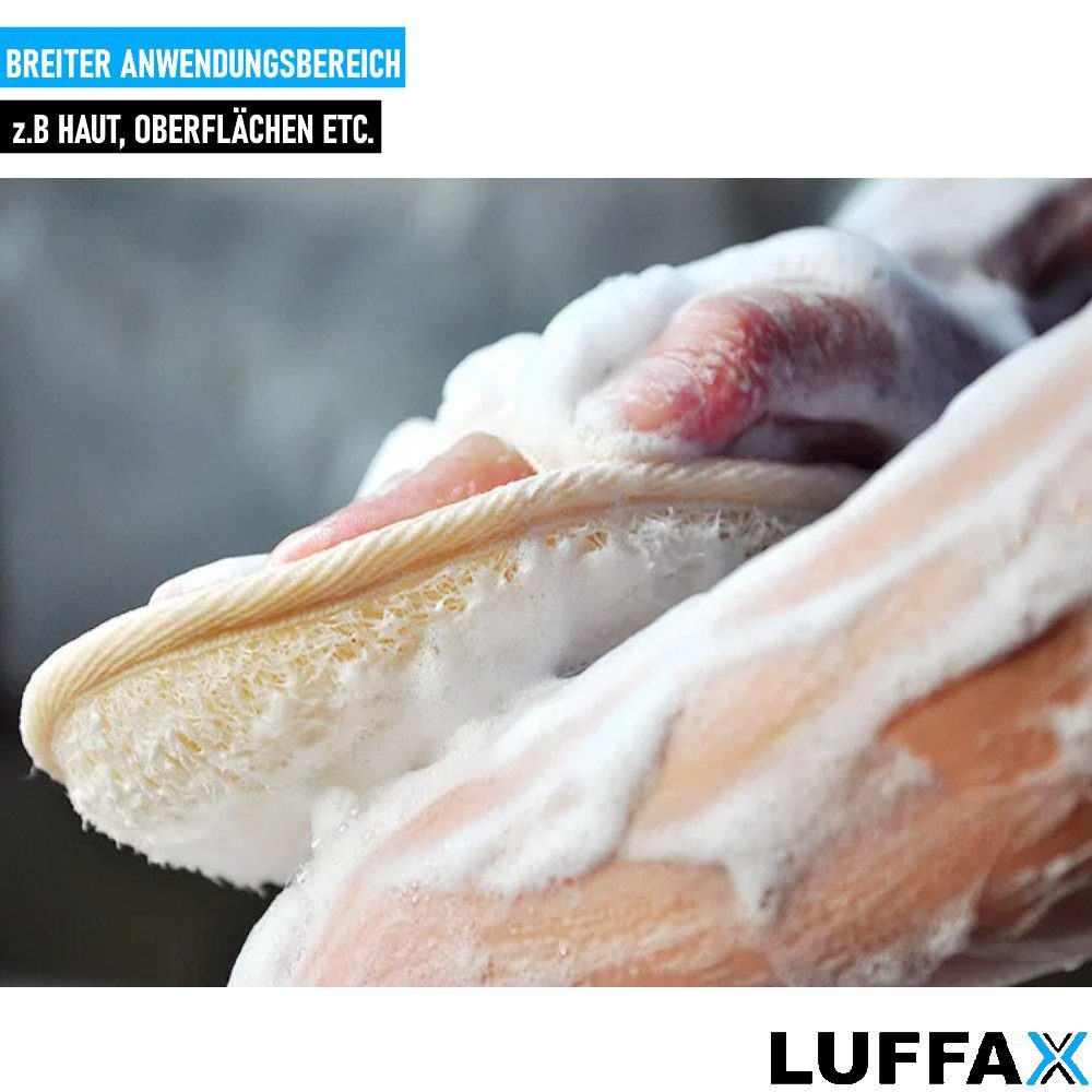 MAVURA Gesichtsreinigungsschwamm LUFFAX Luffa Schwamm Massagehandschuh günstig online kaufen
