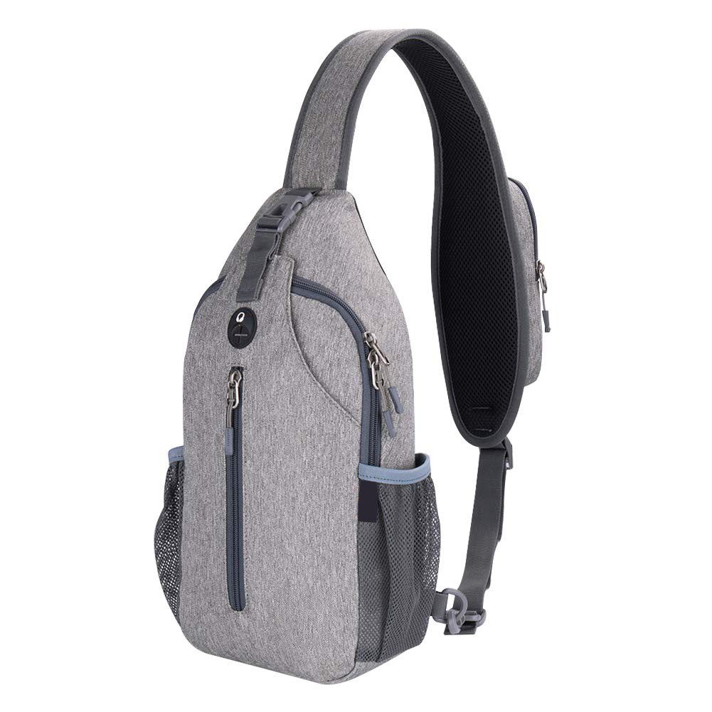 nsihing Schultertasche Brusttasche Crossbody Sling Bag Anti-Diebstahl Umhängetasche, für Herren und Damen