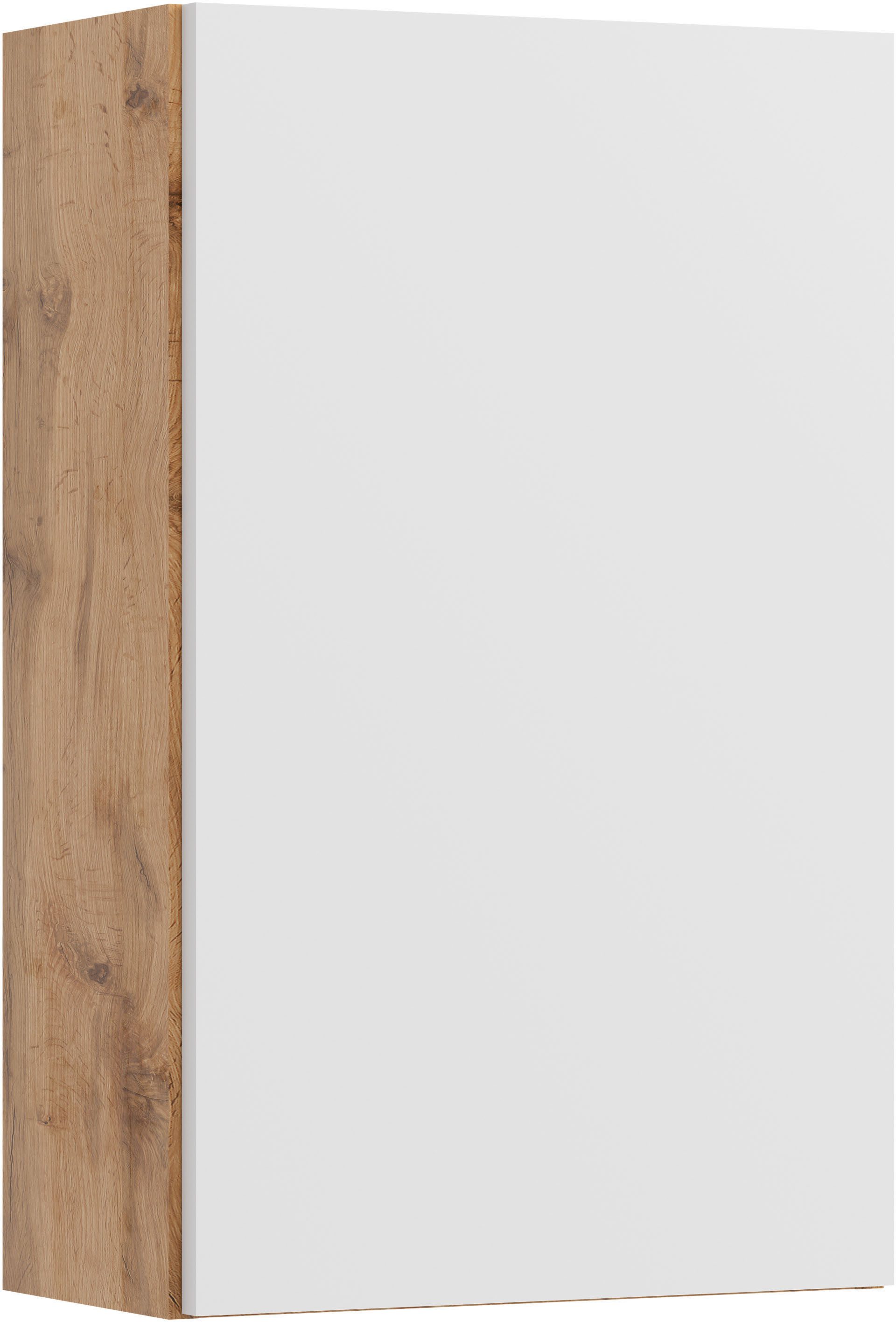 OTTO home Hängeschrank BOZEN, Hängeschrank 40 cm (Badezimmerschrank, Badschrank, Stauraum, Badmöbel, Schrank) Push-to-open-Beschlag, griffloses Design