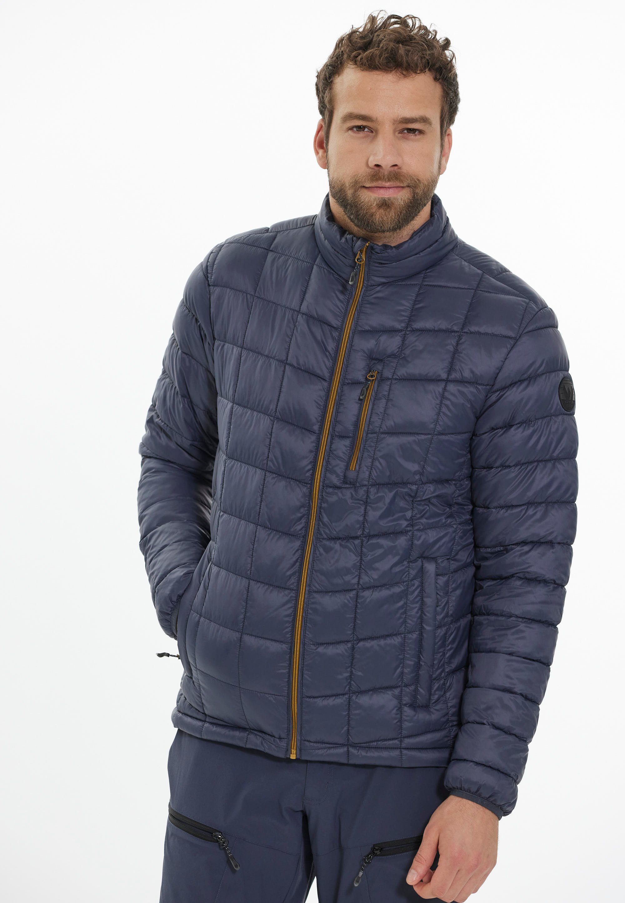 mit praktischen Outdoorjacke WHISTLER Taschen Luis dunkelgrau