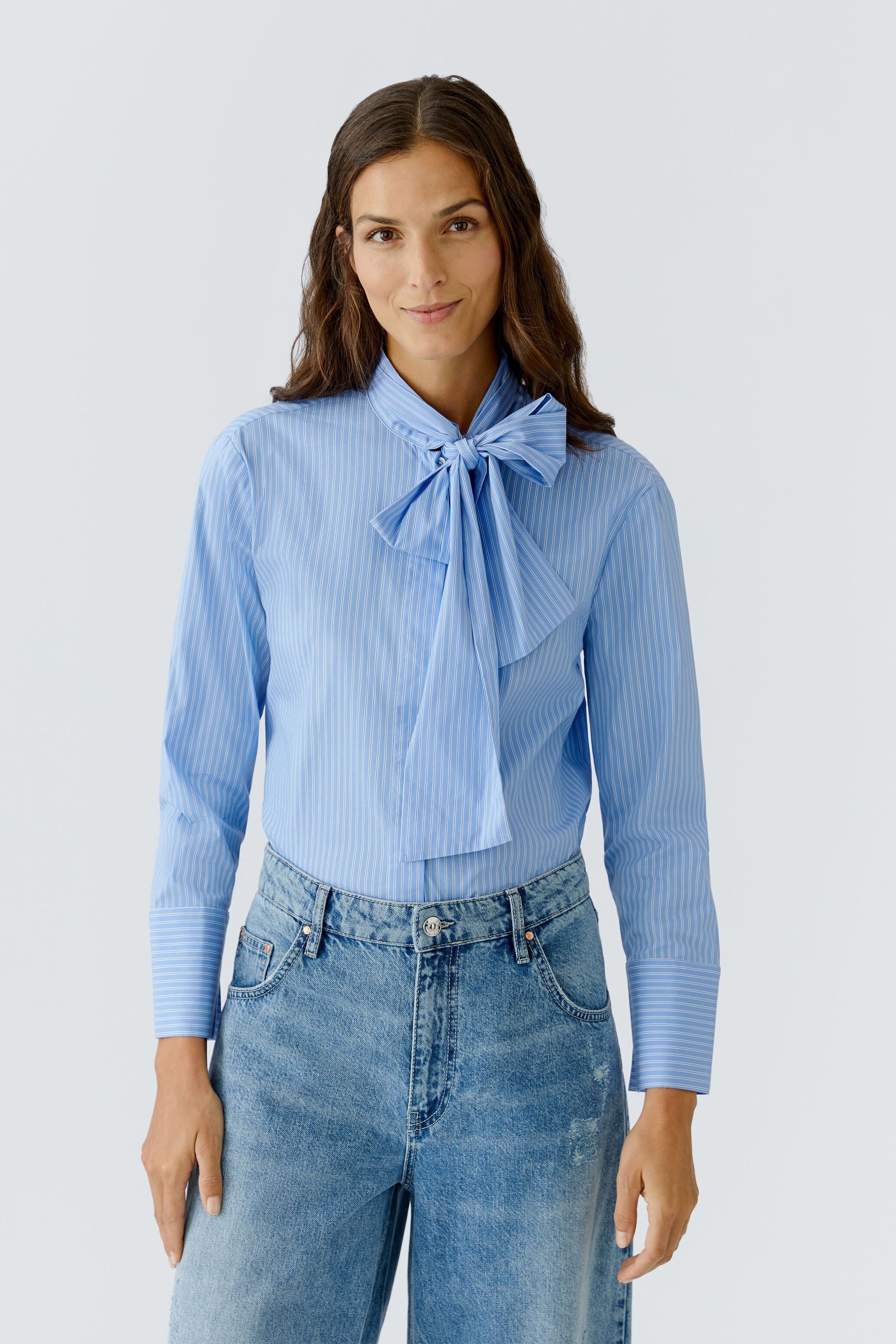 Oui Langarmbluse Bluse günstig online kaufen