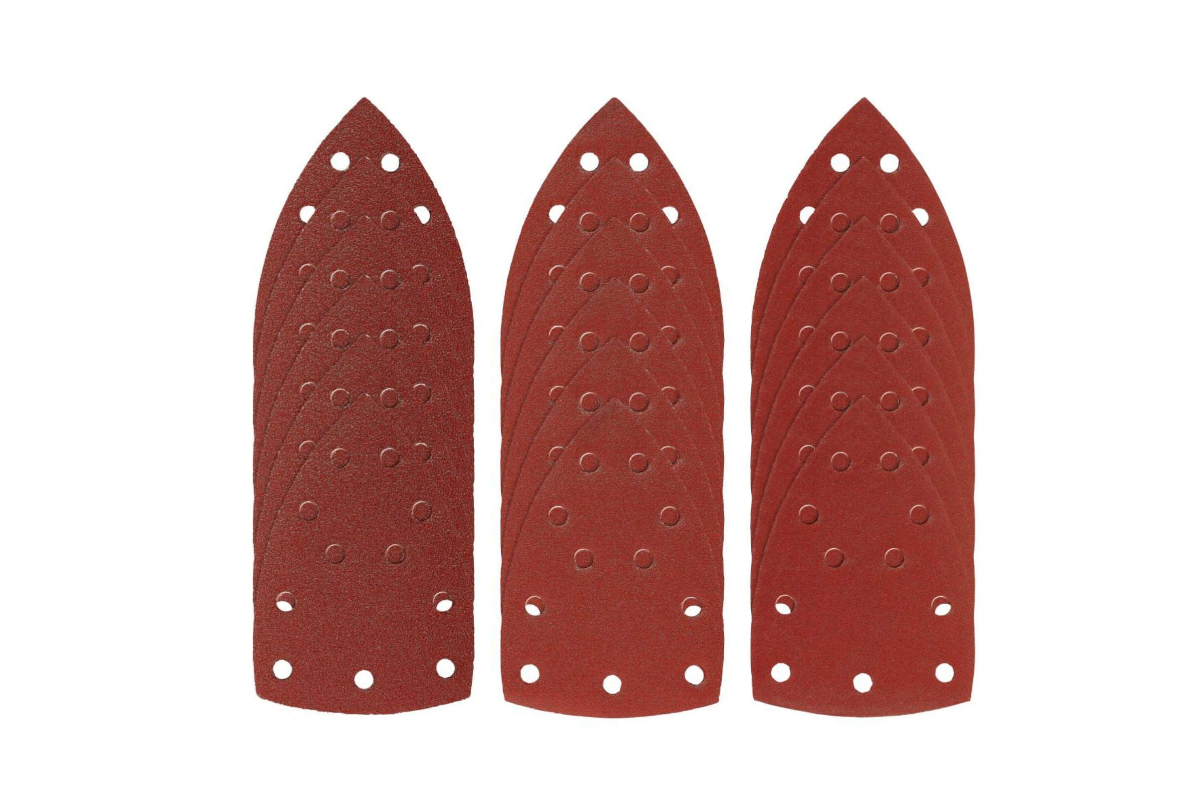 Parkside Schleifpapier Parkside Schleifpapier-Set 18 Blatt, (Schleifpapier-Set, 18 St), Schneller Wechsel durch Kletthaftung