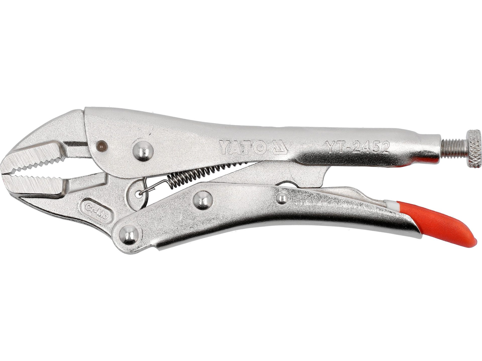 Yato Gripzange Morse-Schraubzwingenzange 180 mm, gerade Backen, Morse-Schraubzwingenzange 180 mm, gerade Backen