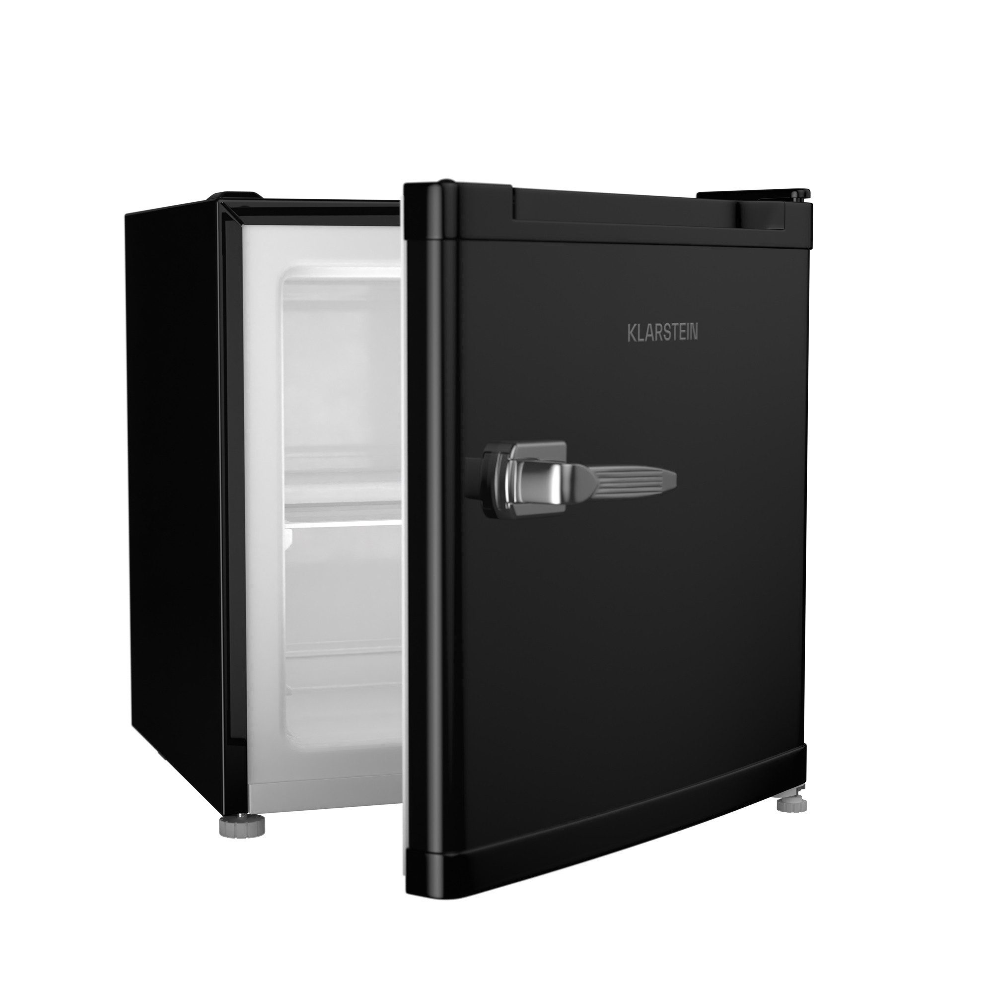 Klarstein Gefrierschrank Irene Retro, 49.6 cm hoch, 47.4 cm breit, Retro freistehend Gefriertruhe Table Top Kühltruhe