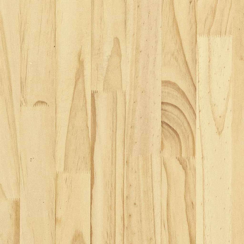 in cm, möbelando Kiefern-Massivholz, aus Kiefer 40x210x30 Bücherregal Alleringersleben, Metall B/H/T: