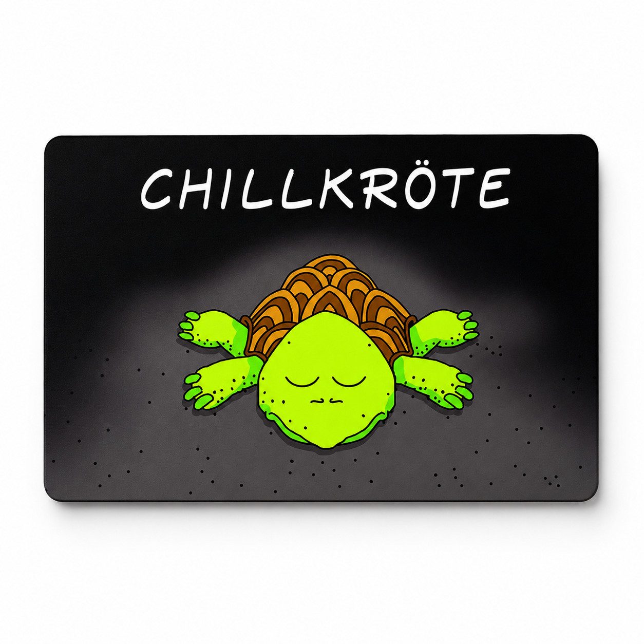 PPD Frühstücksbrett Frühstücksbrettchen aus Resopal - Chillkröte, Resopal