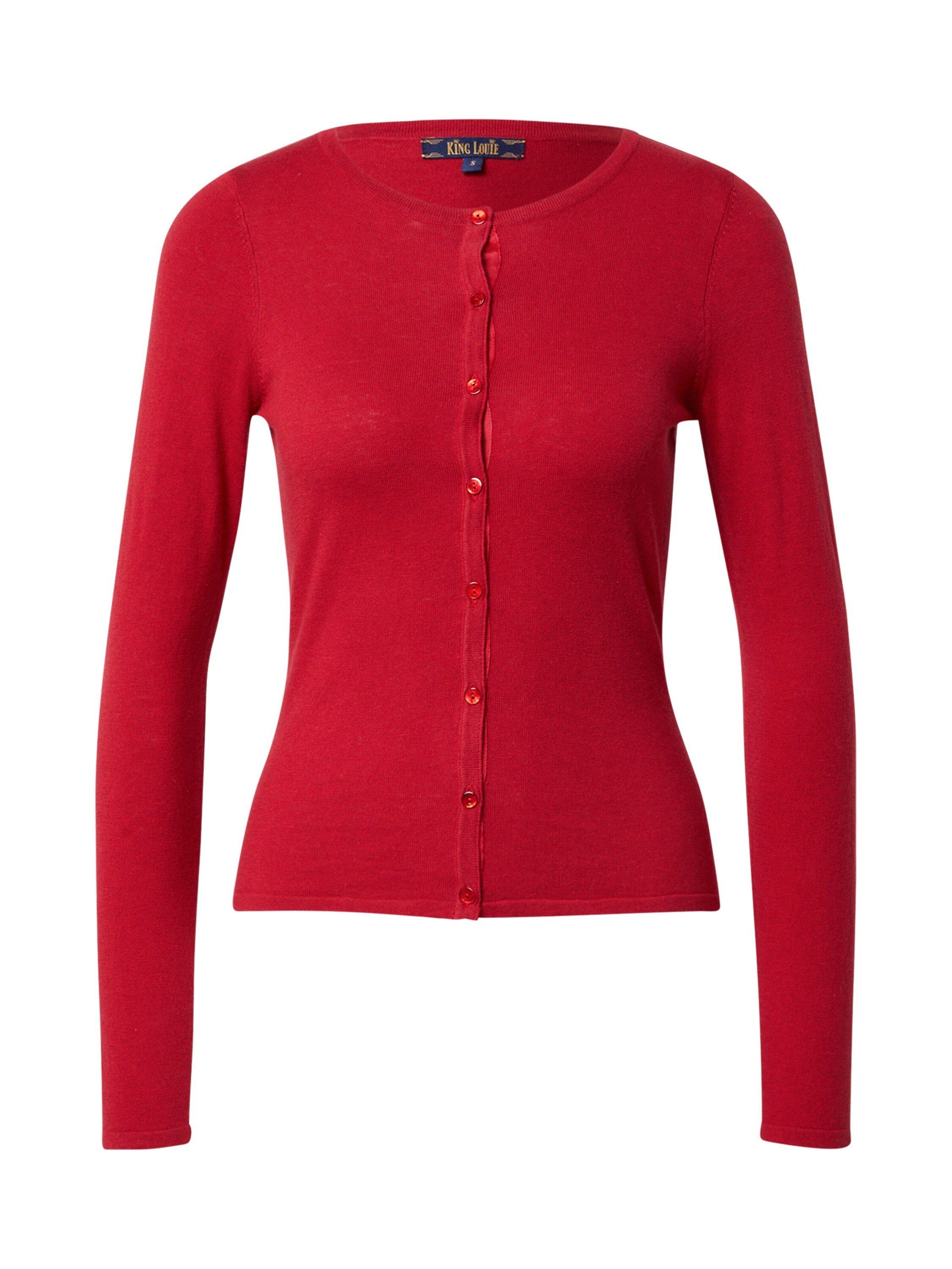 King Louie Strickjacke (1-tlg) Plain/ohne Details günstig online kaufen