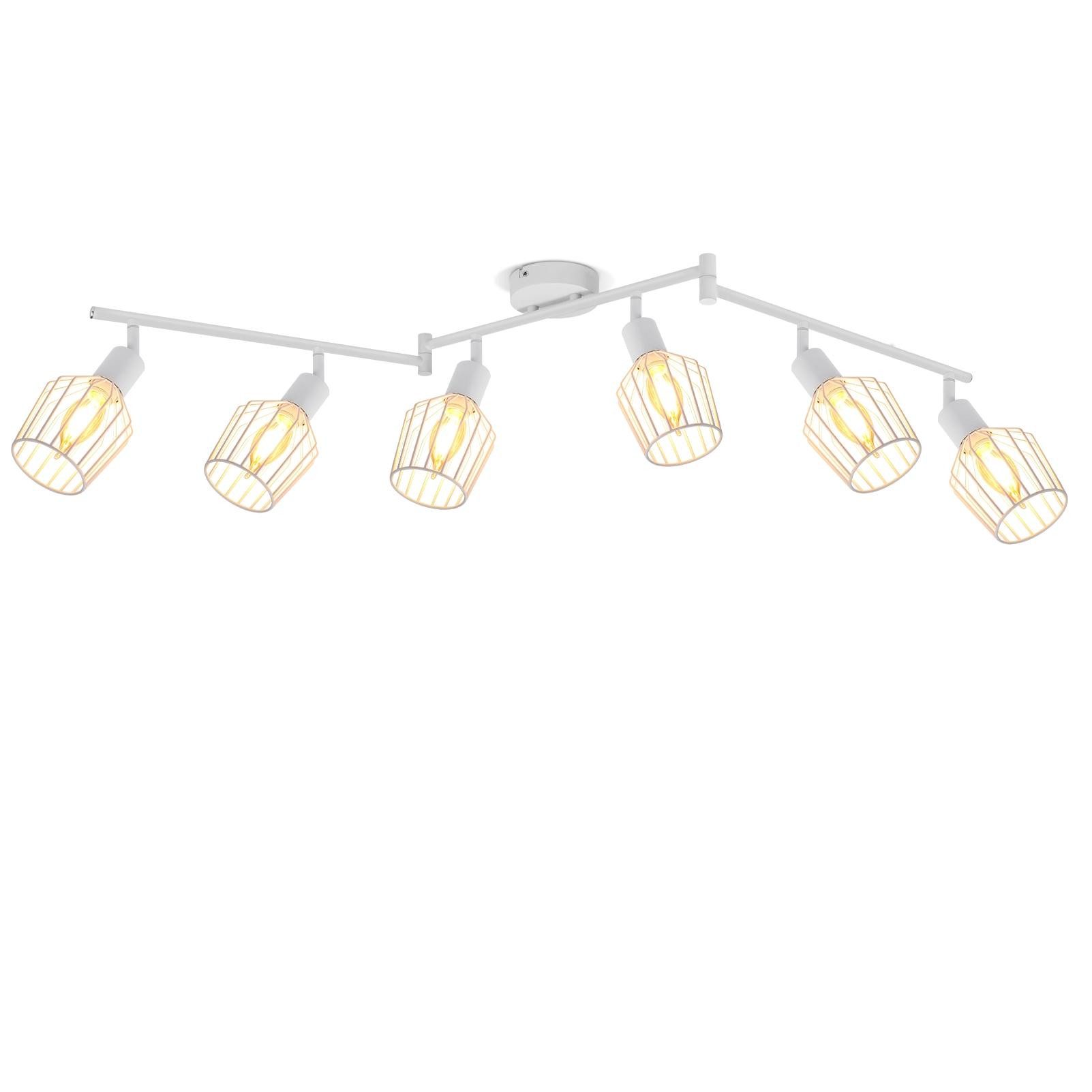 Nettlife LED Deckenspots Schwarz Weiß E14 günstig online kaufen