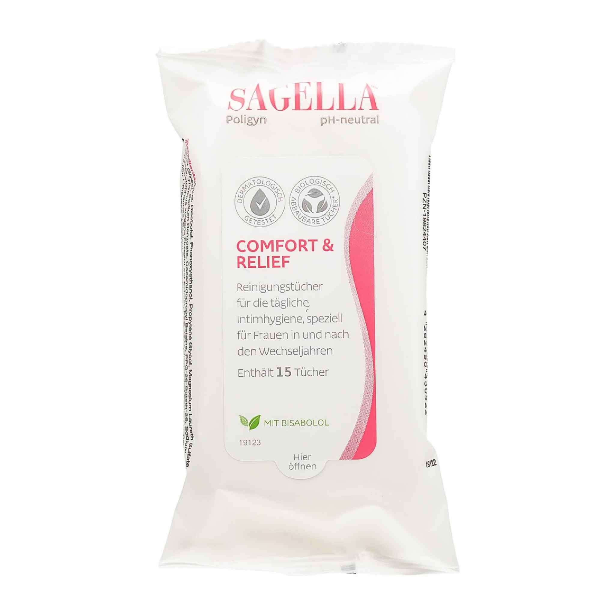 Cooper Intimpflege SAGELLA poligyn 50 Plus Reinigunstüch.f.d.Intimpfl
