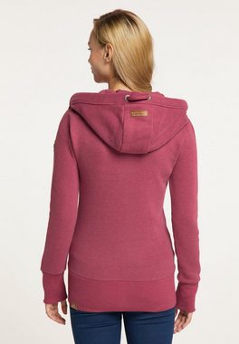 Ragwear Sweatshirt NESKA ZIP SPIRIT Nachhaltige & Vegane Mode Damen