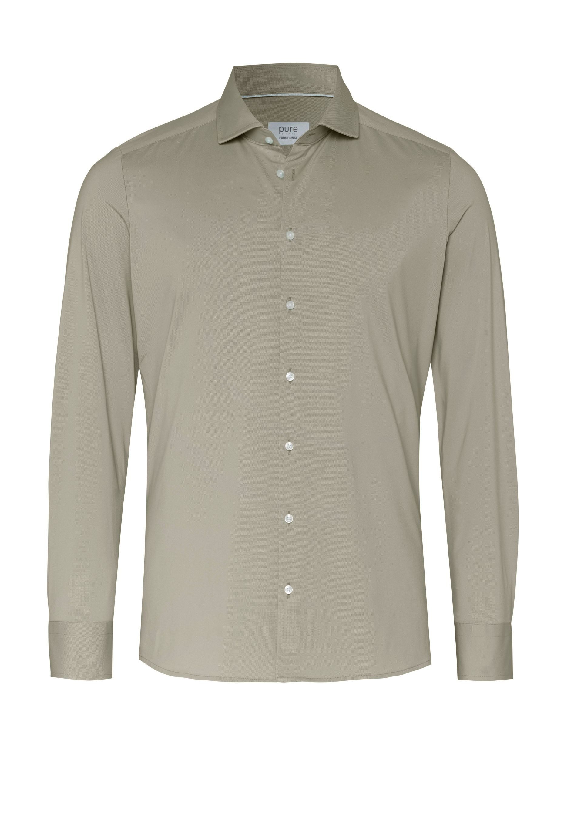 Pure Businesshemd PURE- Functional Hemd Langarm