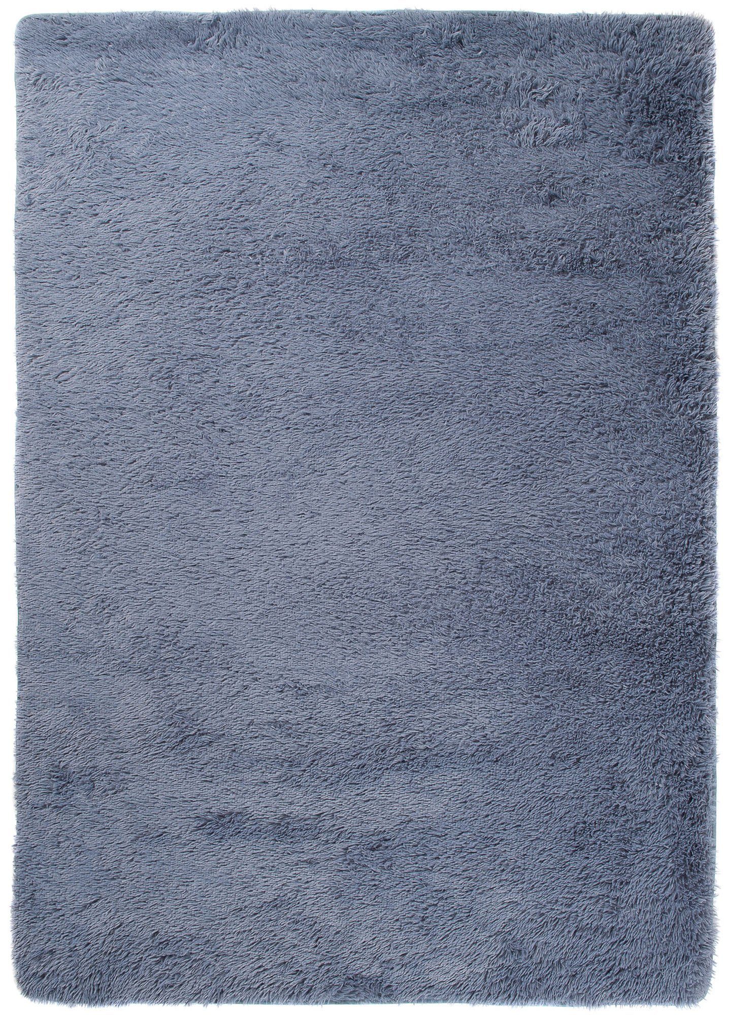 Tapiso Hochflor-Teppich SILK, rechteckig, Höhe: 35 günstig online kaufen