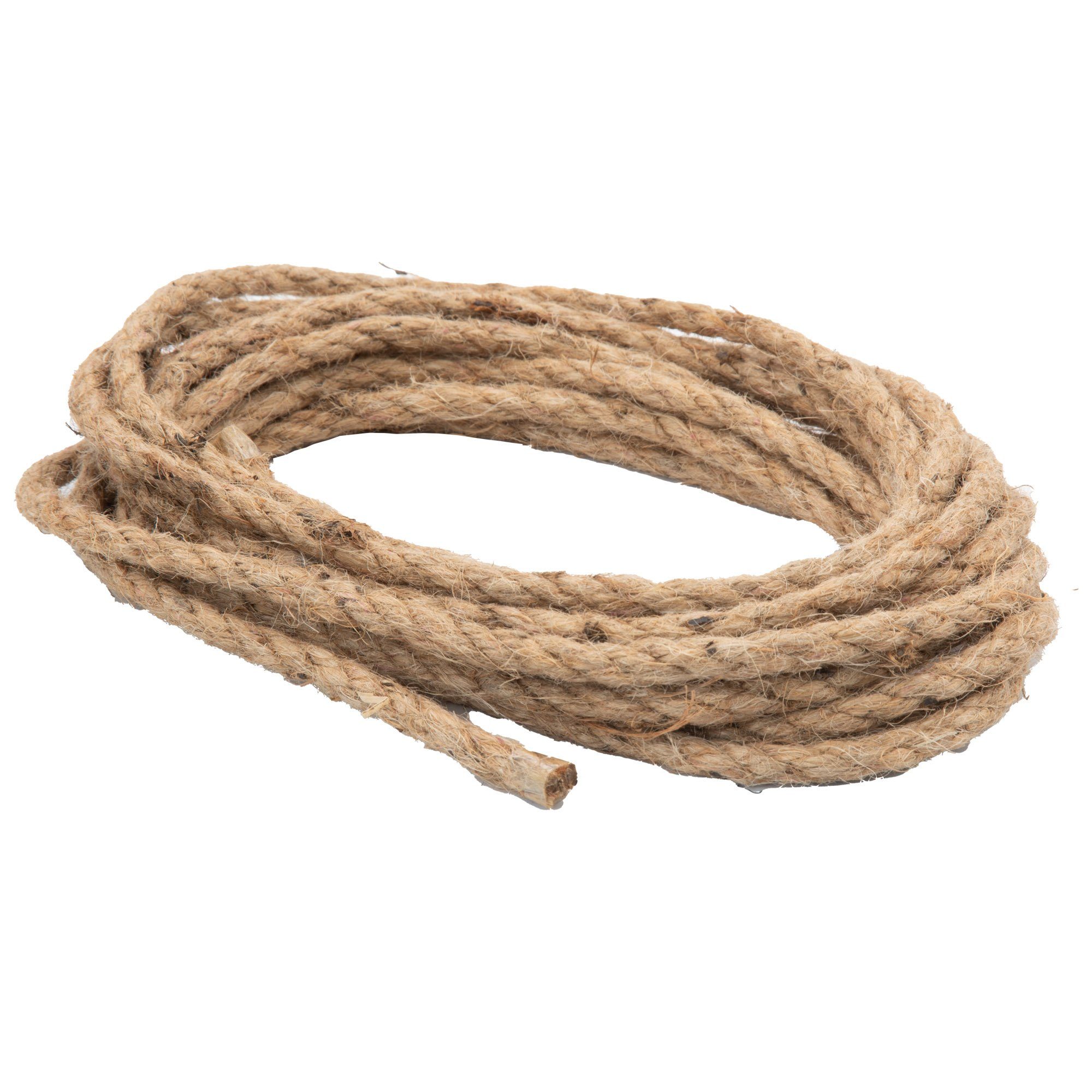 TSB Werk Juteseil Baumbinder Gartenseil Juteband Seil 7mm Seil, Gartenschnur, Jute, Schnur, Garten