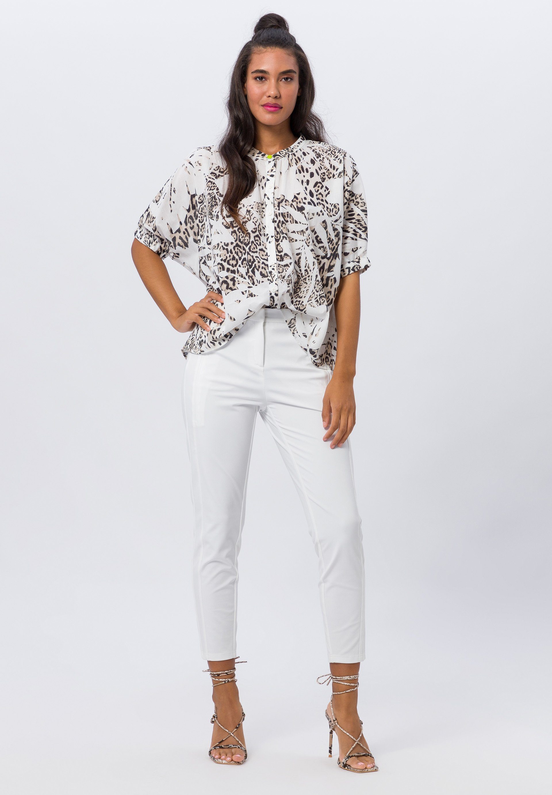 TUZZI BLOUSE BLUE 445154050 126