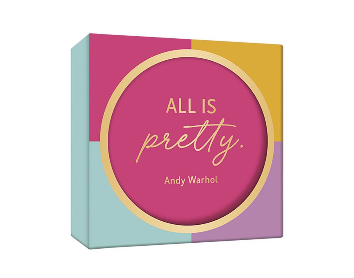Grafik Werkstatt Getränkeuntersetzer Korkuntersetzer in Schachtel - Andy Warhol